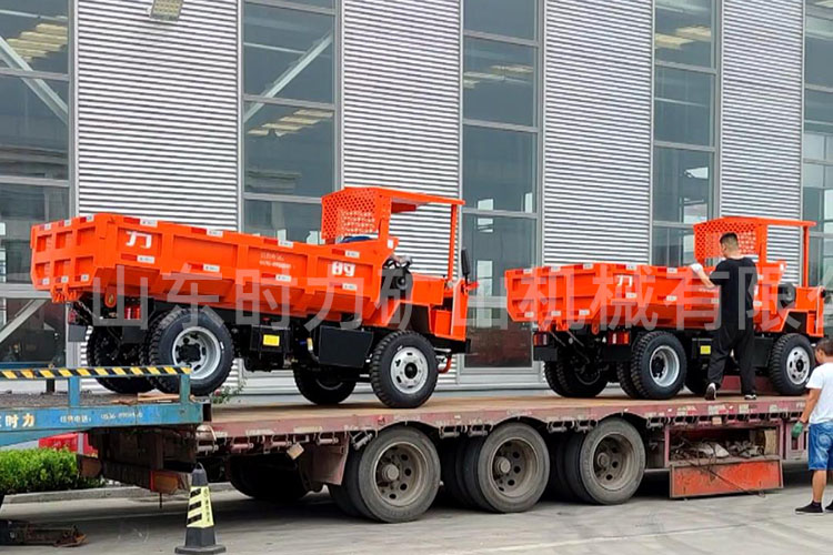 2臺(tái)5噸井下礦用車(chē)發(fā)往甘肅
